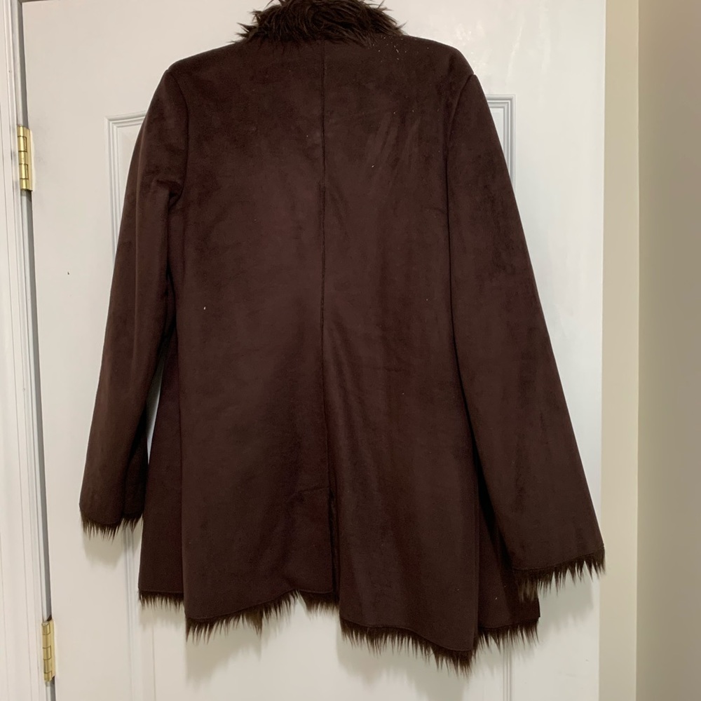 Faux Fur Coat - Picture 3 of 4